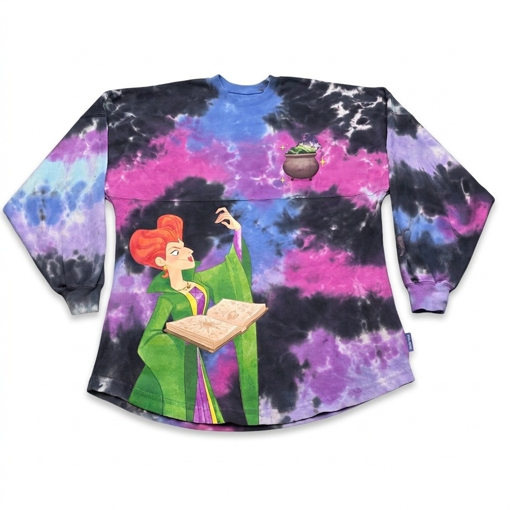 Disney Parks‎ Hocus Pocus Spirit Jersey Tonight We Fly Tie Dye Sanderson Sisters